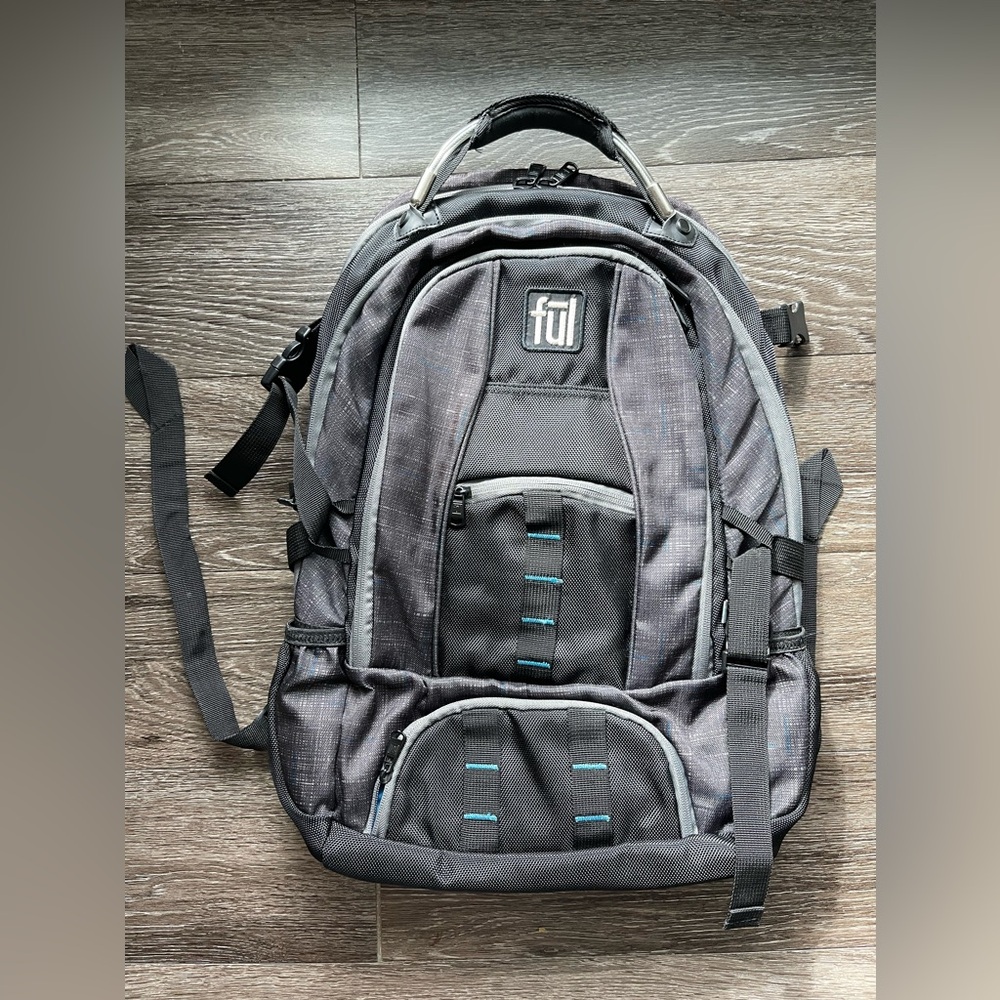 Ful Backpack - Black & Blue